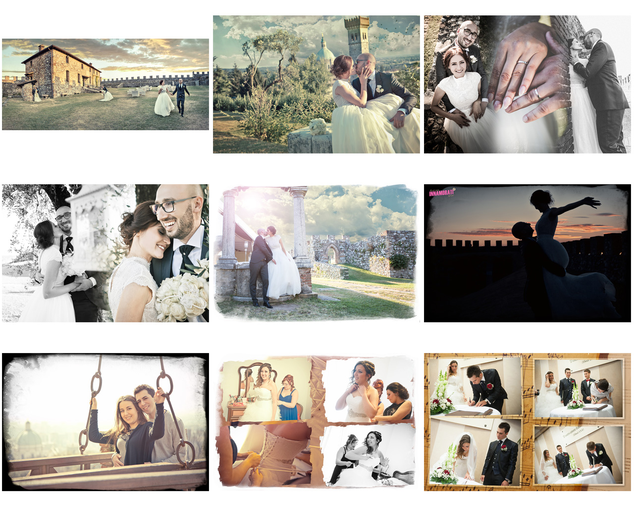 Album di Matrimonio esempi album matrimoni Bergamo