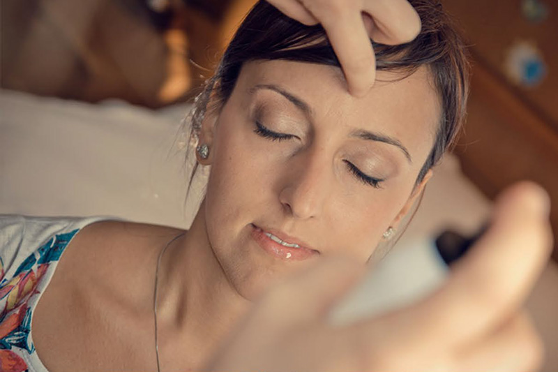 Ritocco facciale prima