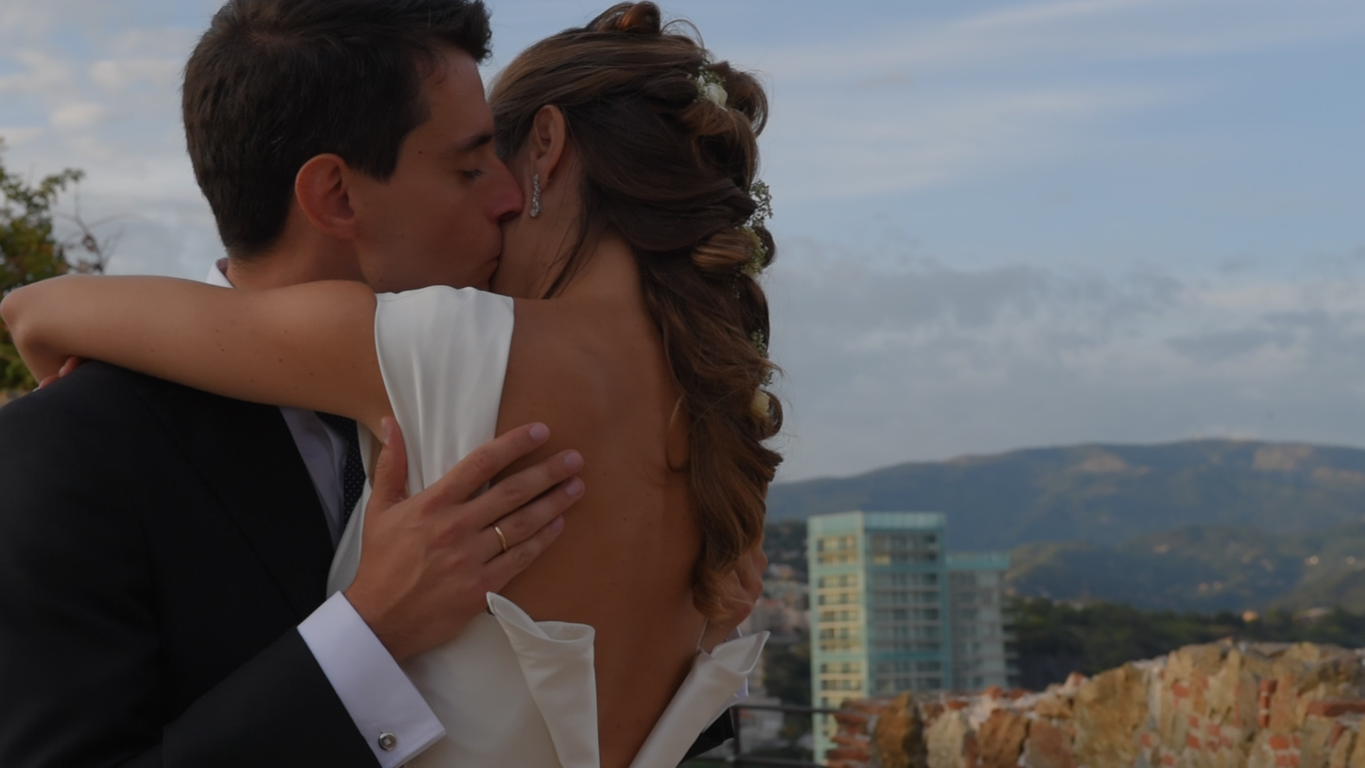 Foto sposi, wedding, colore elaborato