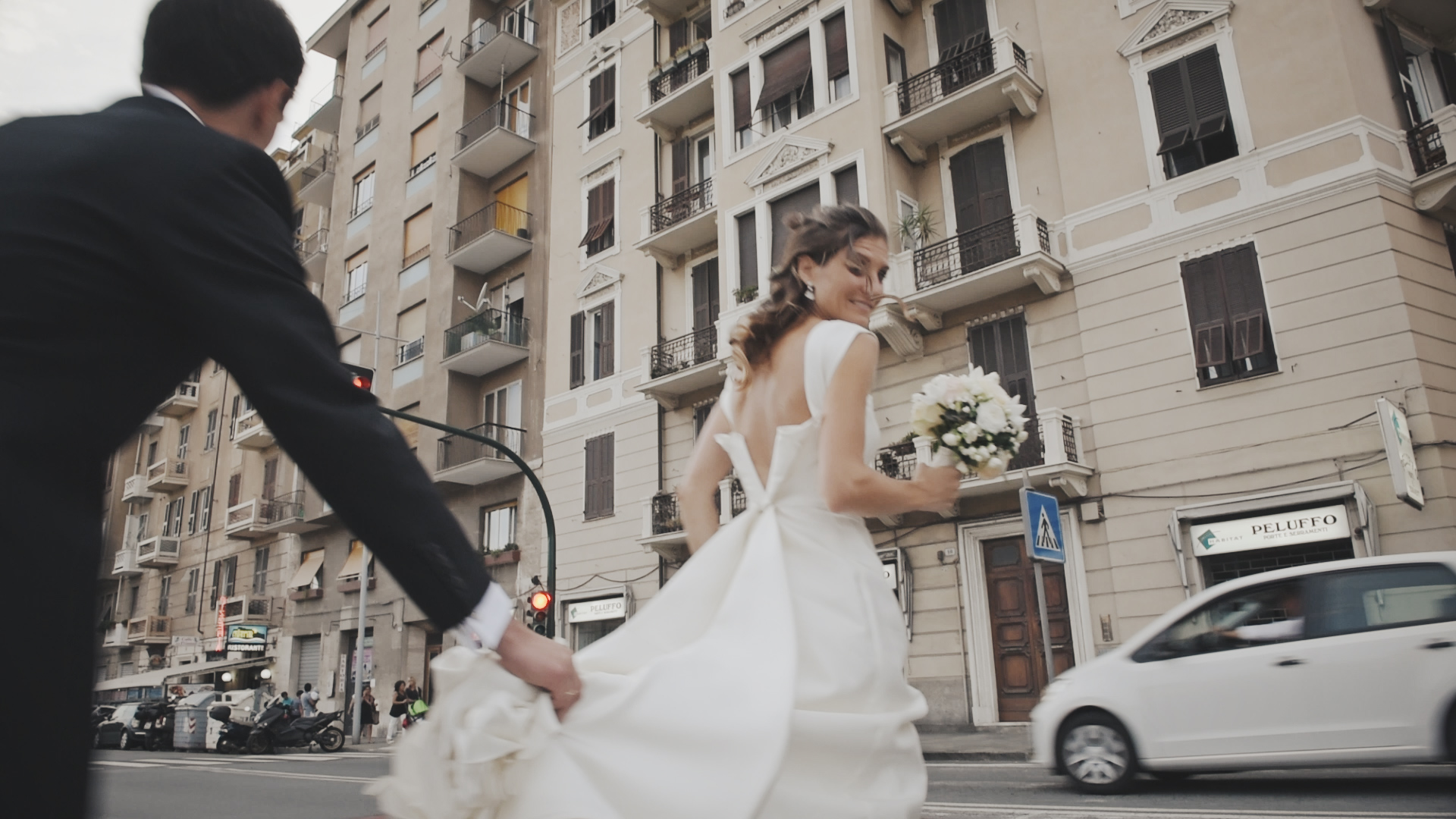 Foto sposa, ritocco, colore video