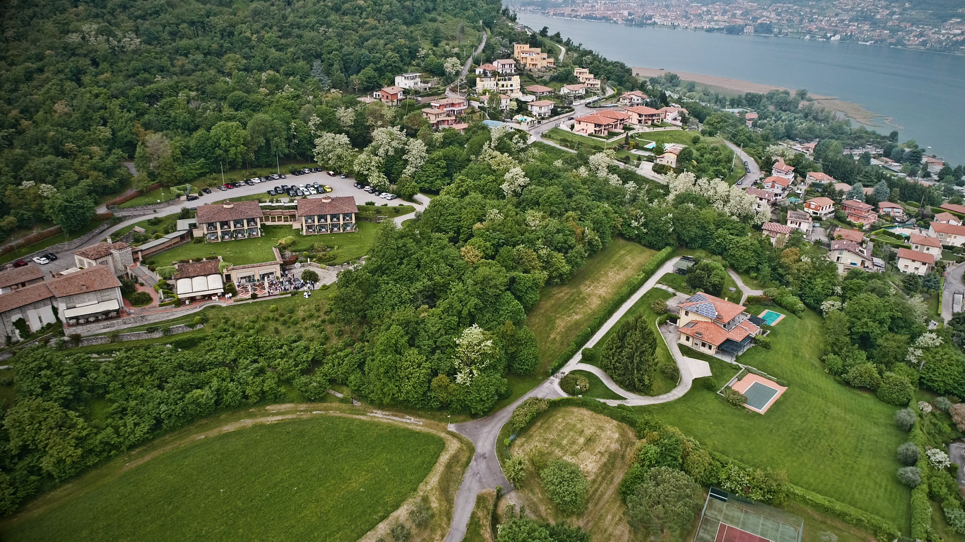 Drone Lago Matrimonio