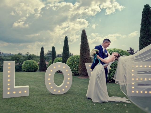 Federica e Giorgio  a Villa Baiana Matrimonio