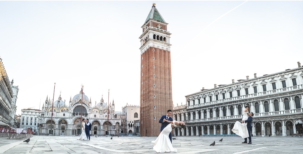 Piazza San Marco Venezia Wedding Piazza San Marco innamorati wedding studio