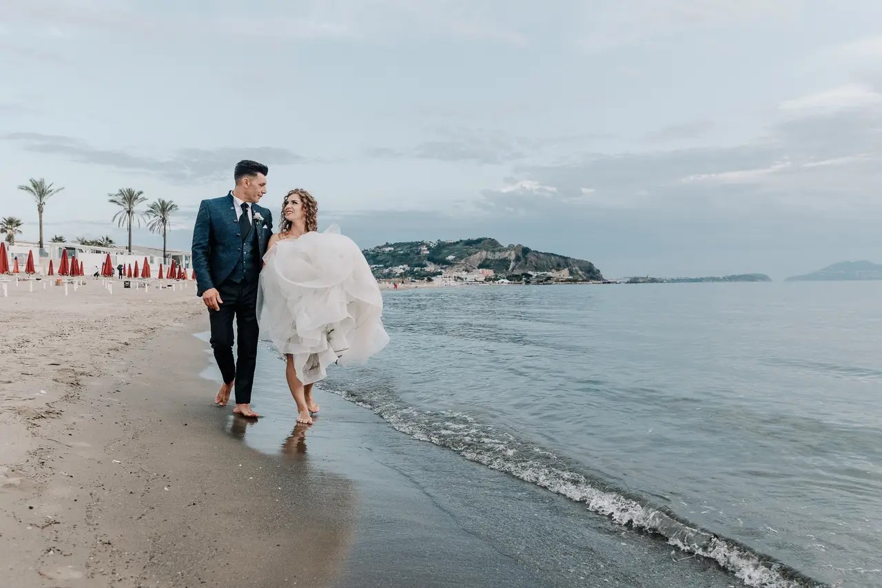 Napoli Enzo e Anto nel giorno del loro matrimonio